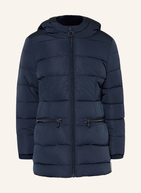s.Oliver RED Steppmantel DUNKELBLAU