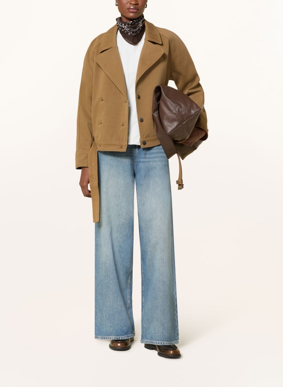 PNTS Wide Leg Jeans OVER THE TOP 15 MITTELBLAU