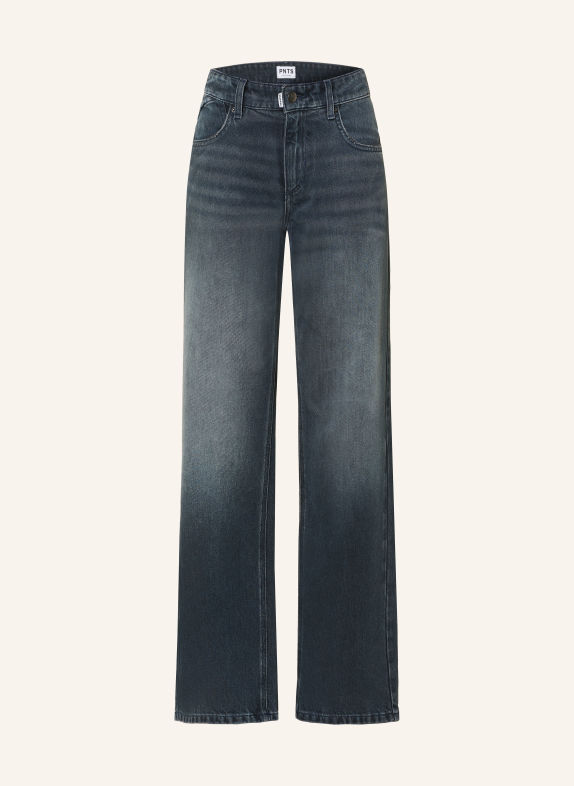 PNTS Wide Leg Jeans THE BAGGY 13 mittelblau