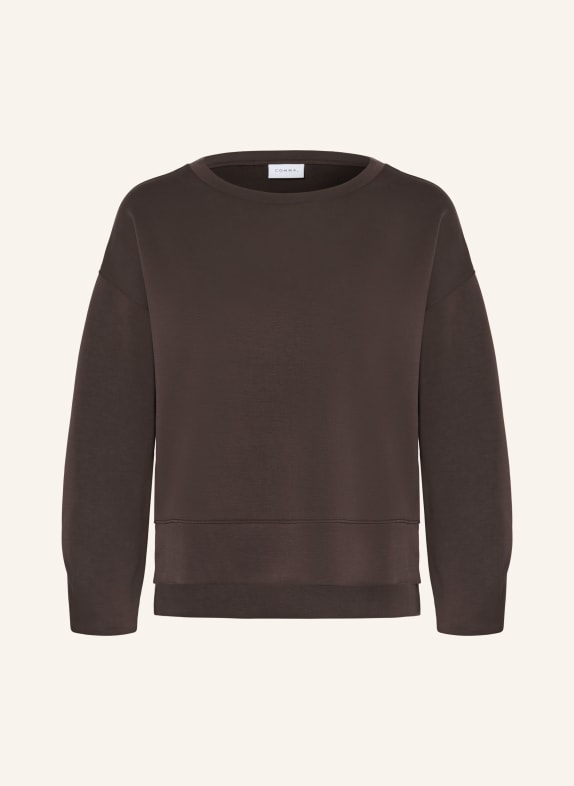 comma Sweatshirt DUNKELBRAUN