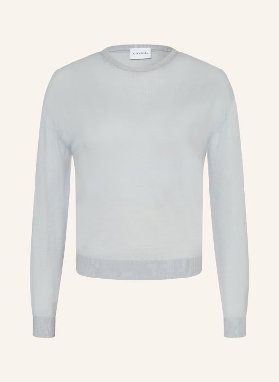 comma Pullover BLAUGRAU