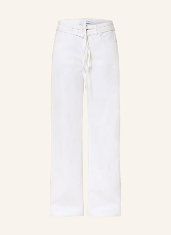 comma Wide Leg Jeans 0100 WHITE