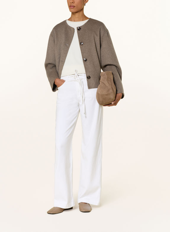 comma Wide Leg Jeans 0100 WHITE