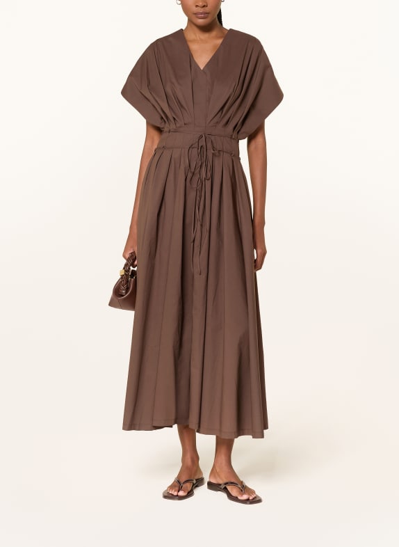 MRS & HUGS Robe MARRON