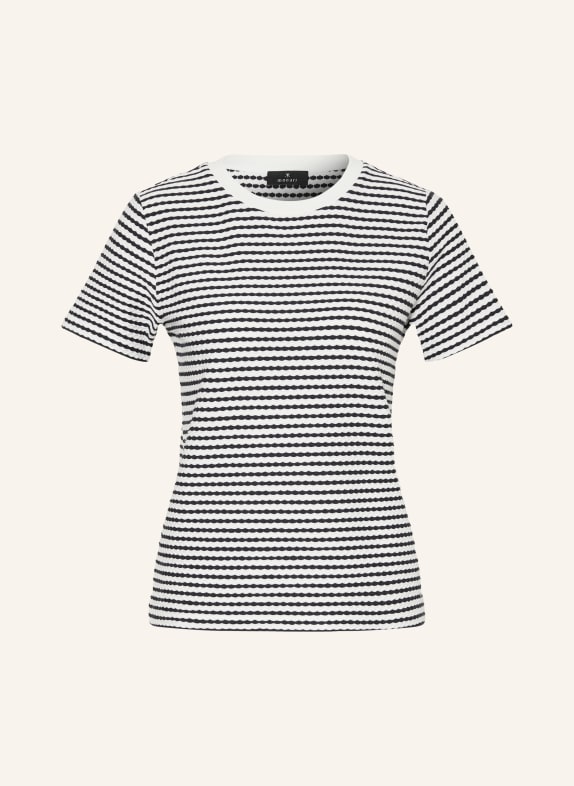 monari T-shirt DARK BLUE / WHITE