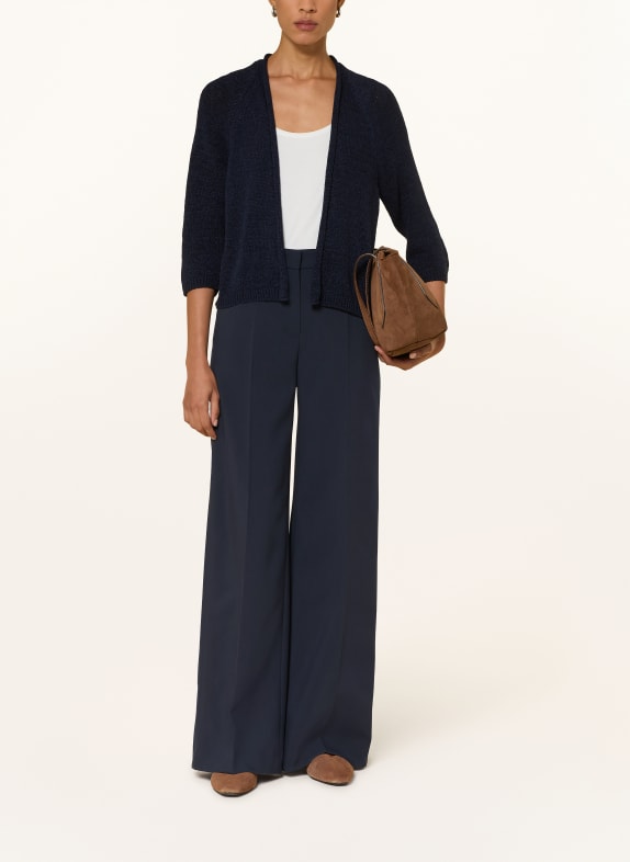 monari Gebreide trui met 3/4-mouwen DONKERBLAUW