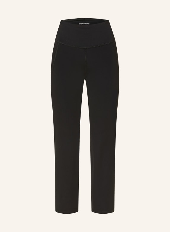 Sweaty Betty Legging ULTIMATE STUDIO CROP ZWART
