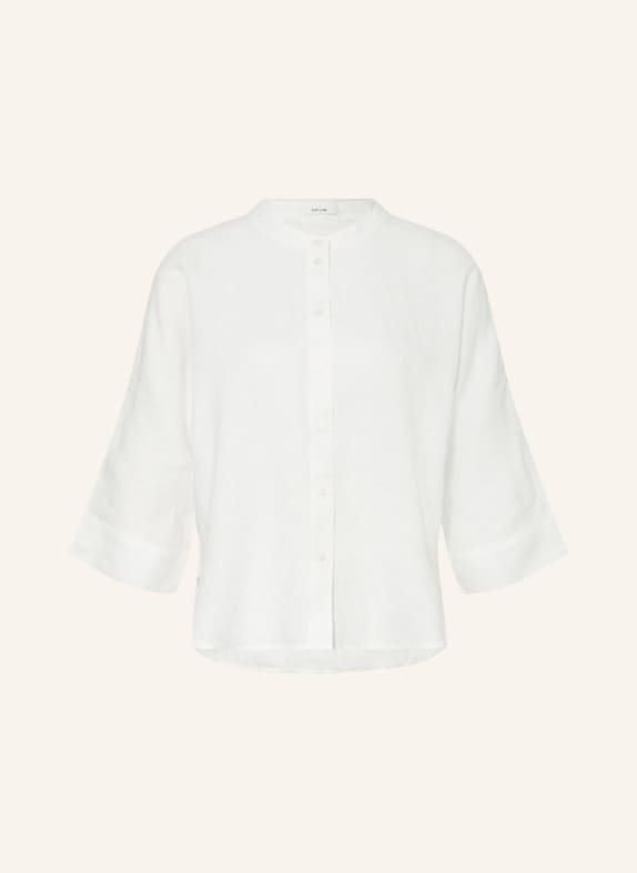 OPUS Blusenshirt FULIS aus Leinen mit 3/4-Arm ECRU