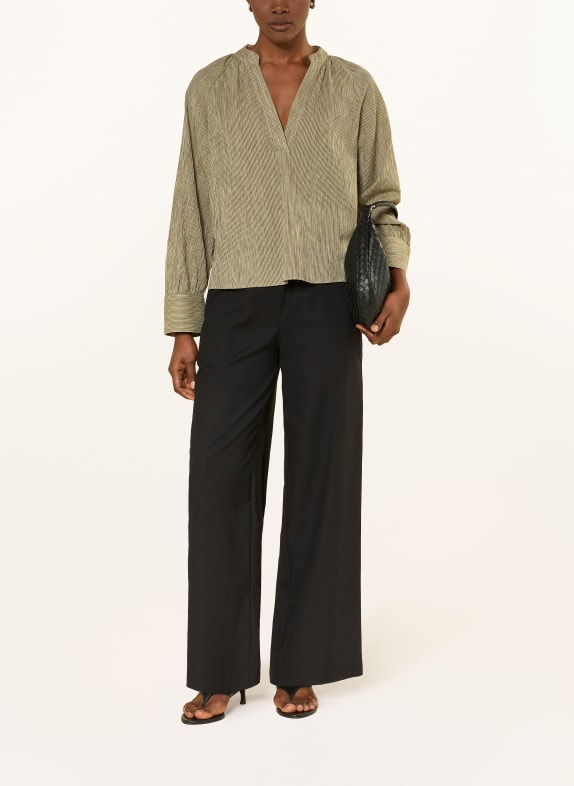 OPUS Bluse FOHEMIA OLIVEN / SORT