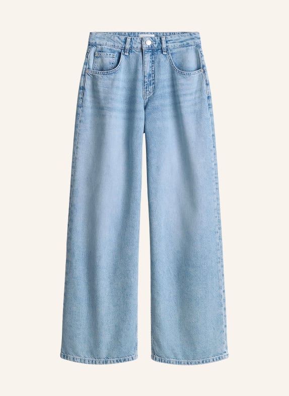 OPUS Wide Leg Jeans MIVA FLOW 70362 light flowy blue