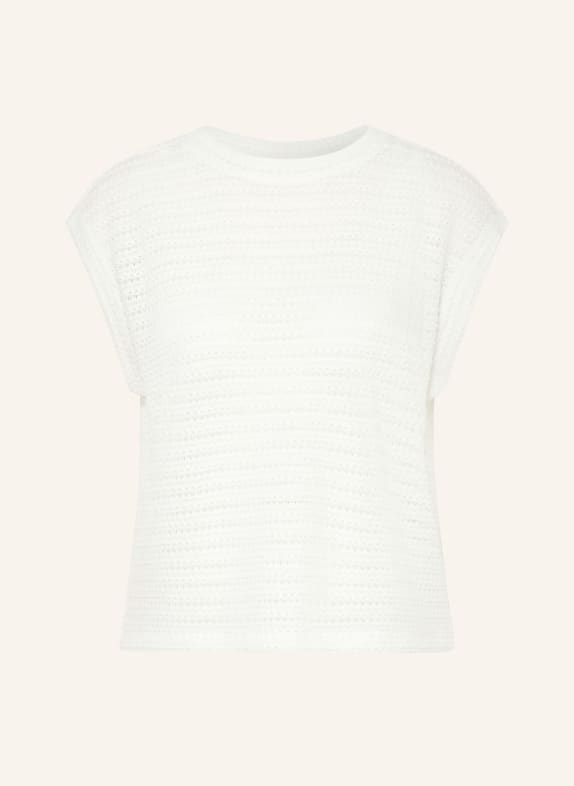 OPUS Haut en maille SPUNKI BLANC