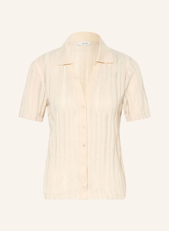 OPUS Strickbluse SUGAHA BEIGE