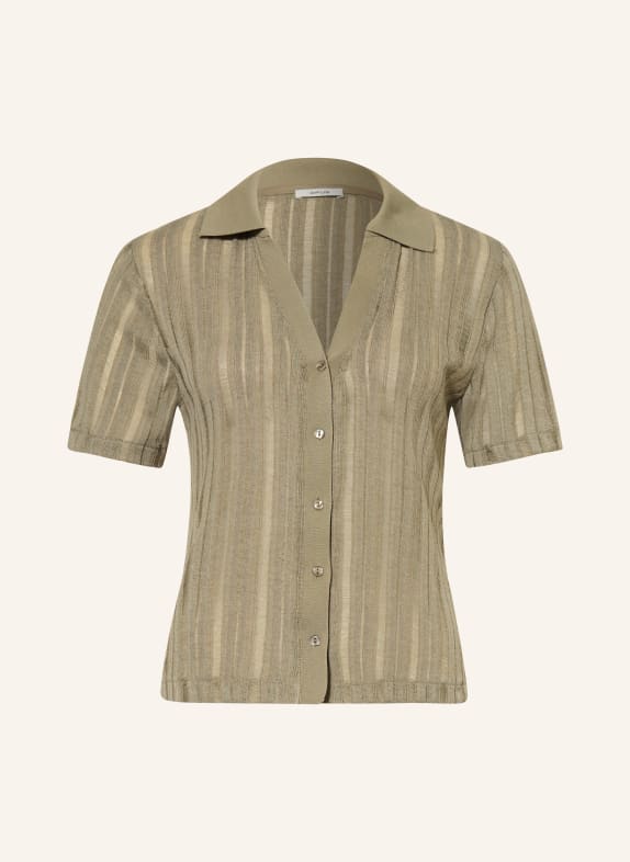 OPUS Strickbluse SUGAHA OLIV