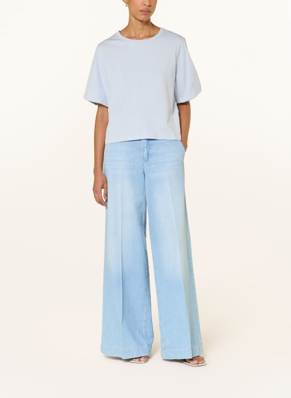 OPUS T-shirt SURTINY LICHTBLAUW