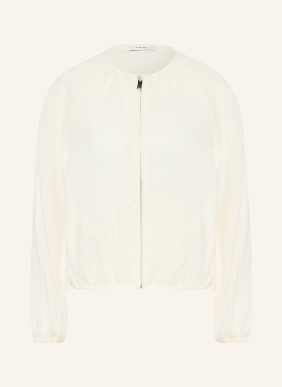 OPUS Blouson JAROSA à manches 3/4 ÉCRU