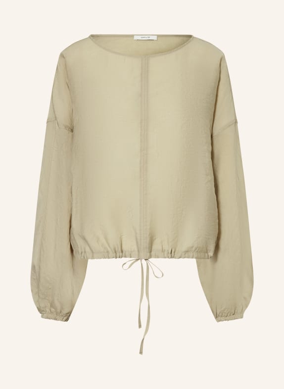 OPUS FILLA Blouse Shirt LIGHT GREEN