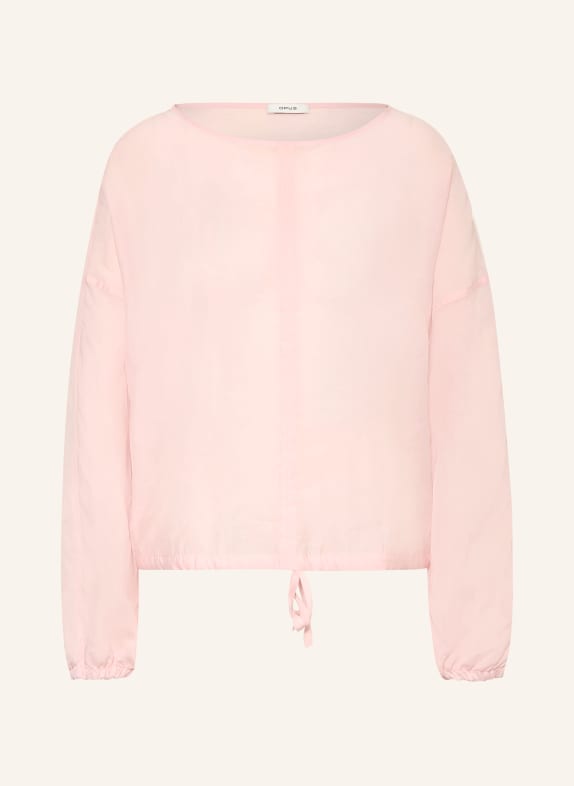 OPUS FILLA Blouse Shirt LIGHT PINK