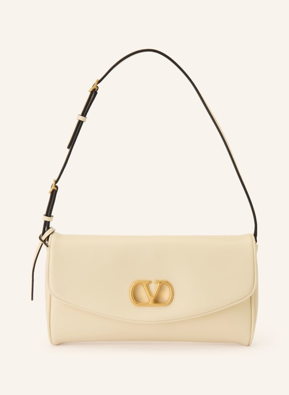 VALENTINO GARAVANI Schultertasche DEVAIN ECRU / GOLD