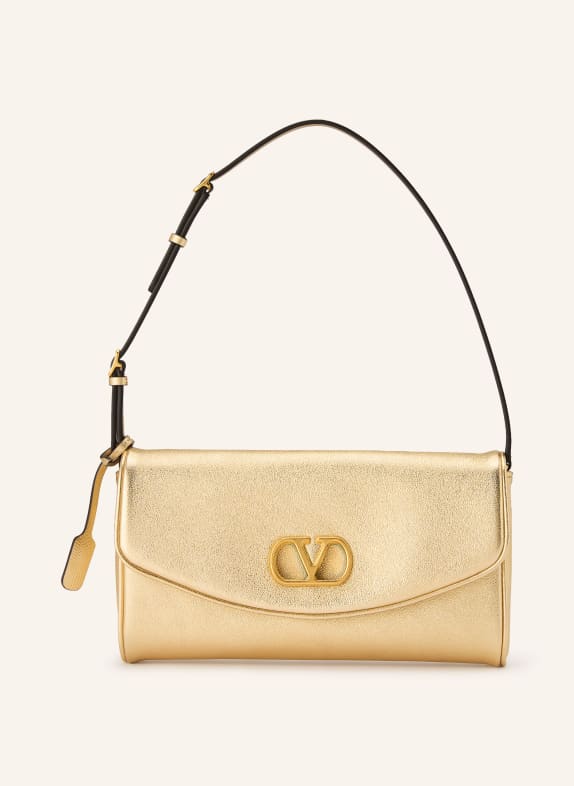 VALENTINO GARAVANI Clutch DEVAIN GOUD