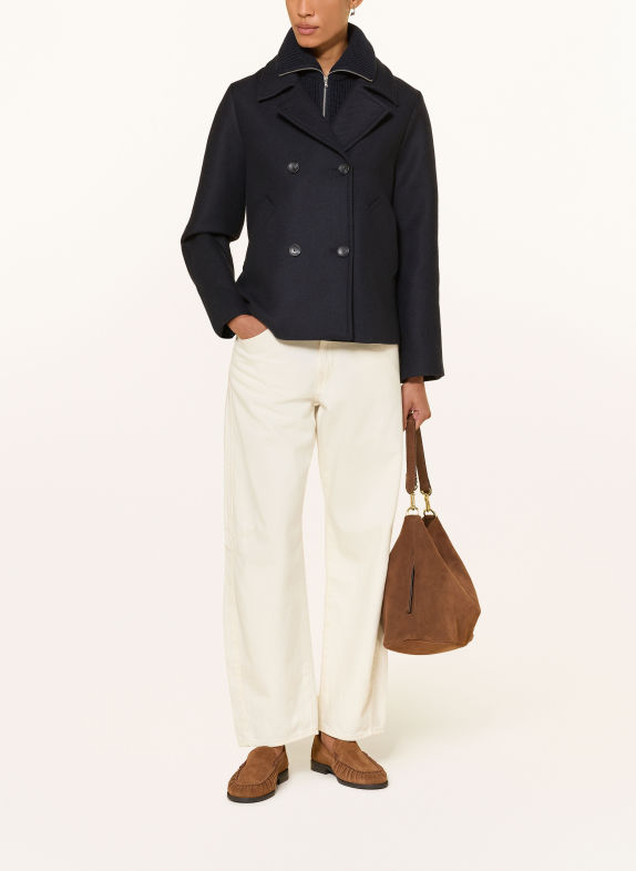 CINQUE Cabanjacke CICABINA mit herausnehmbarer Blende DUNKELBLAU