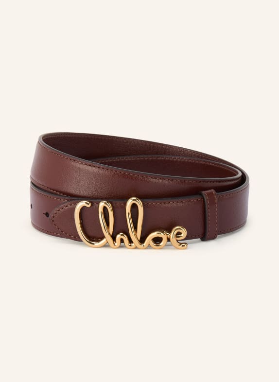 Chloé Ledergürtel BRAUN