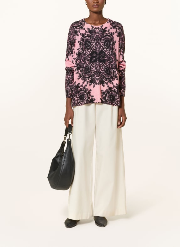 yippie hippie Truien ROZE / ZWART