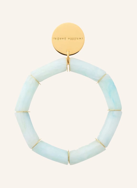 VANESSA BARONI Armband FLEX BRACELET MINT / GOLD