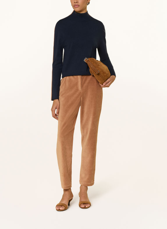 CATNOIR Sweaters DARK BLUE / CAMEL