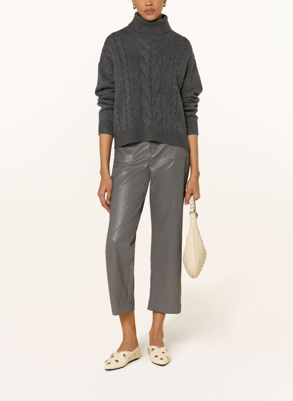CATNOIR Rollkragenpullover DUNKELGRAU