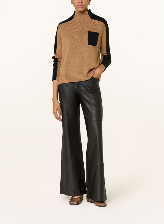 CATNOIR Sweaters CAMEL / BLACK