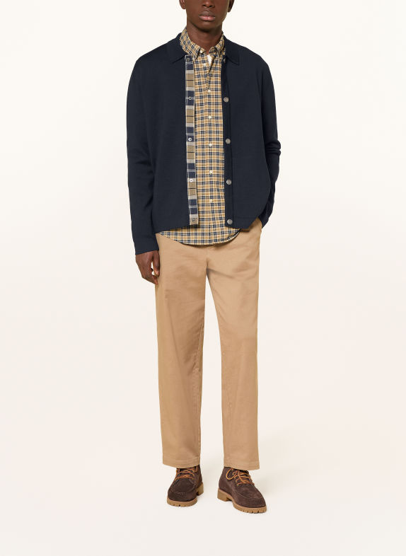 Barbour Strick-Overjacket FLORCOMBE DUNKELBLAU / DUNKELBLAU