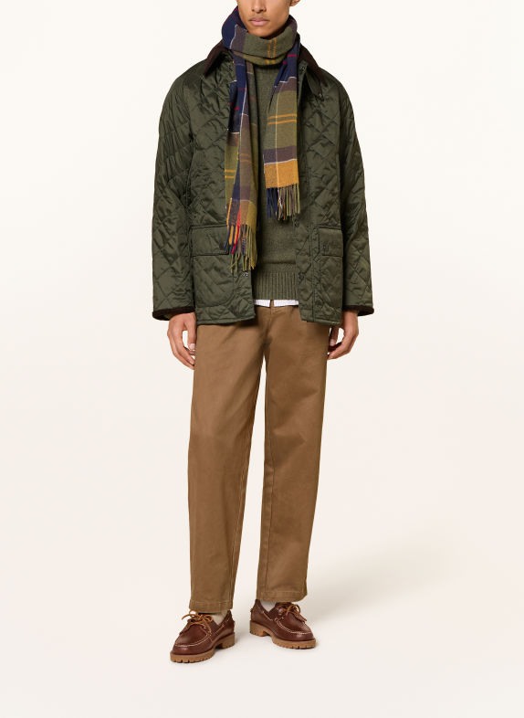 Barbour BEDALE QUILT Quilted Jacket DARK GREEN / DARK BROWN