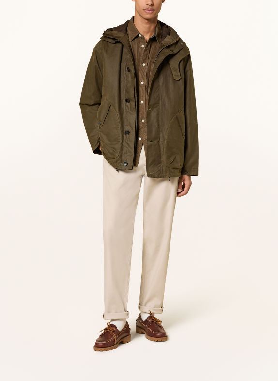 Barbour Parka KEISS KHAKI