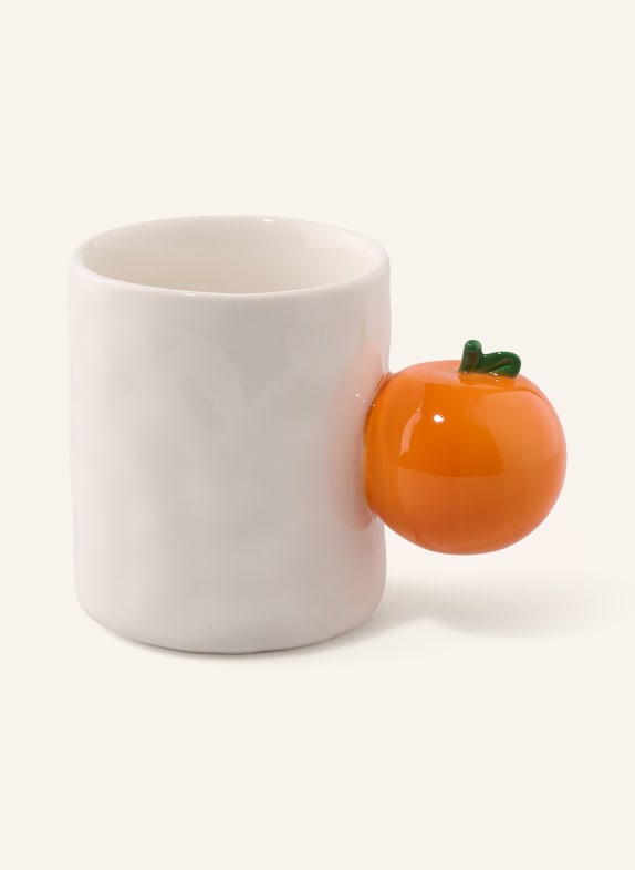 fluid MARKET Handle Mug ORANGE CREAM / ORANGE
