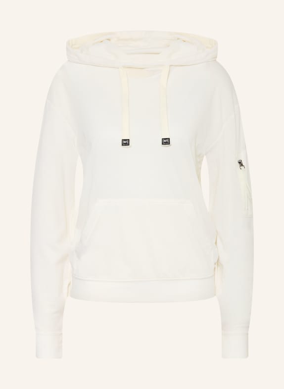 super.natural Hoodie AIR mit Merinowolle WEISS