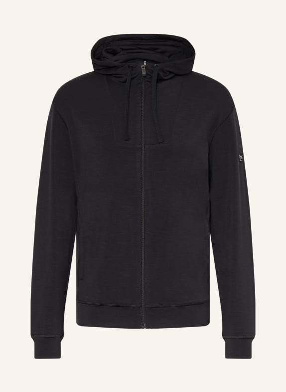 super.natural Sweatjacke EVERYDAY mit Merinowolle SCHWARZ