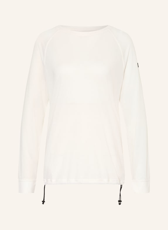 super.natural Funktionsshirt LEISURE AIR mit Merinowolle ECRU