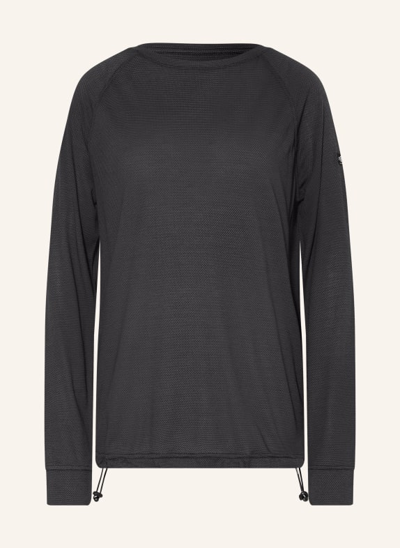 super.natural Funktionsshirt LEISURE AIR mit Merinowolle SCHWARZ