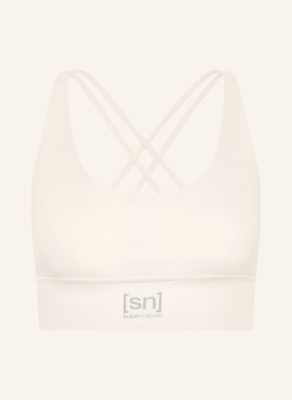 super.natural Cropped-Funktionstop ALL DAY SUPER mit Merinowolle CREME