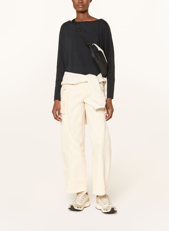 super.natural Functioneel shirt KULA met merinowol ZWART