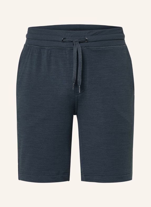 super.natural Sweatshorts SOLUTION mit Merinowolle DUNKELBLAU