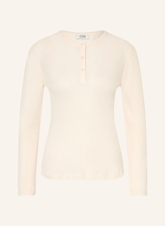 COS T-shirt à manches longues BEIGE