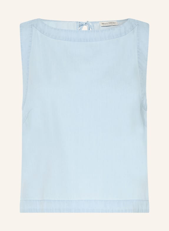 Marc O'Polo Top in Jeansoptik HELLBLAU