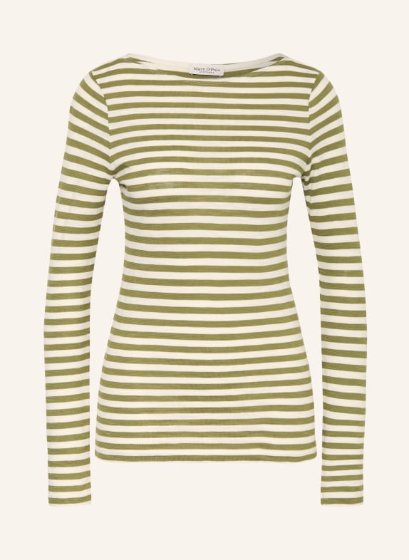 Marc O'Polo Long-sleeve OLIVE / CREAM