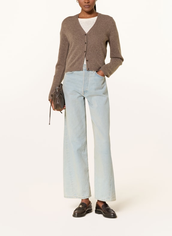 COS Strickjacke aus Cashmere TAUPE