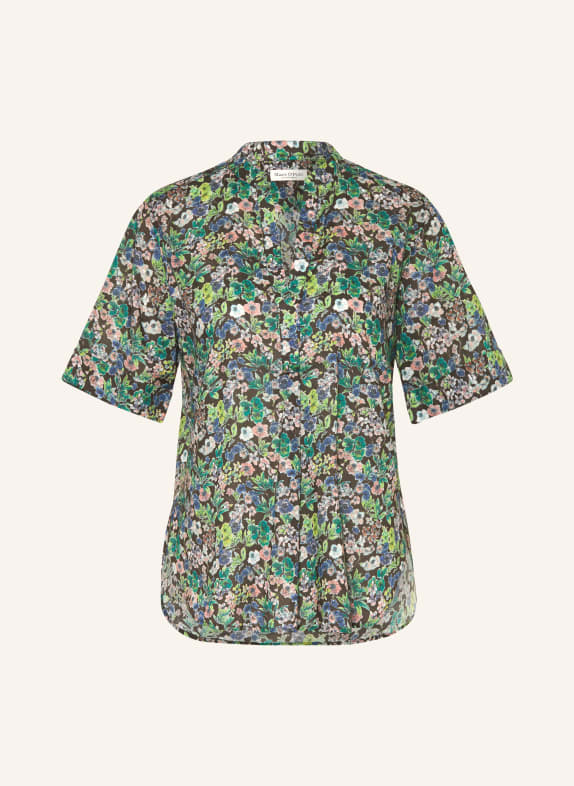 Marc O'Polo Blus GRÖN / MÖRKBLÅ / SVART