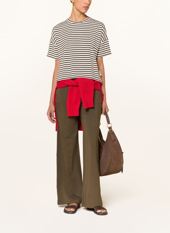 Marc O'Polo Sweatshirt MARRON FONCÉ / ECRU