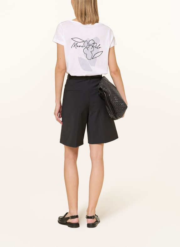 Marc O'Polo T-Shirt WEISS / SCHWARZ