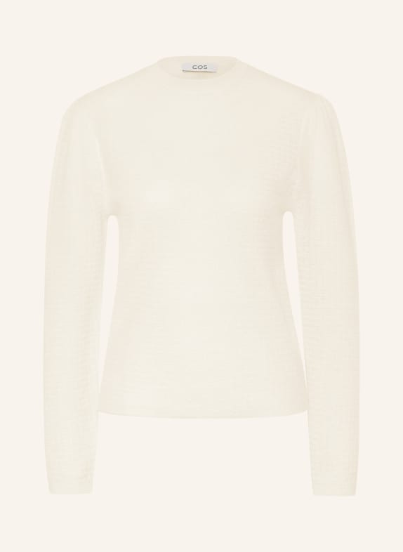 COS Pullover mit Mohair ECRU