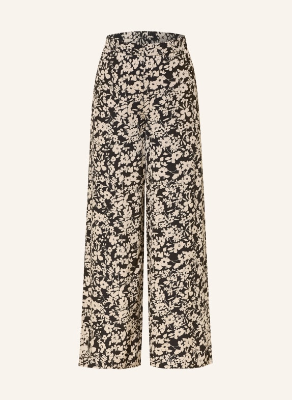 Marc O'Polo Marlene pants BLACK / BEIGE